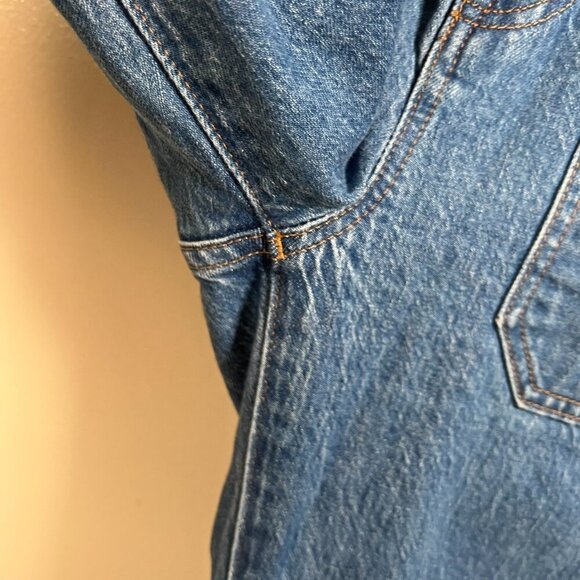 Madewell 90s Straight Utility High Rise Jeans Size 26 Blue Denim Retro - Picture 6 of 12